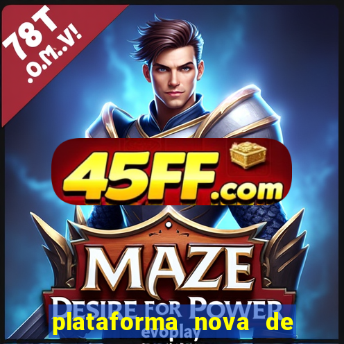 plataforma nova de 3 reais
